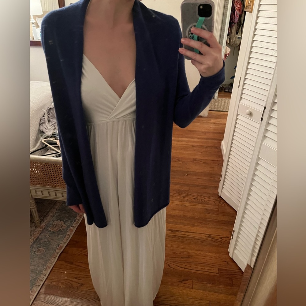 Blue Cashmere Sweater